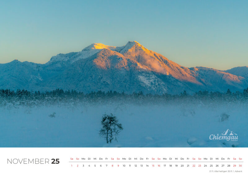 CHIEMGAU WANDKALENDER 2025 6