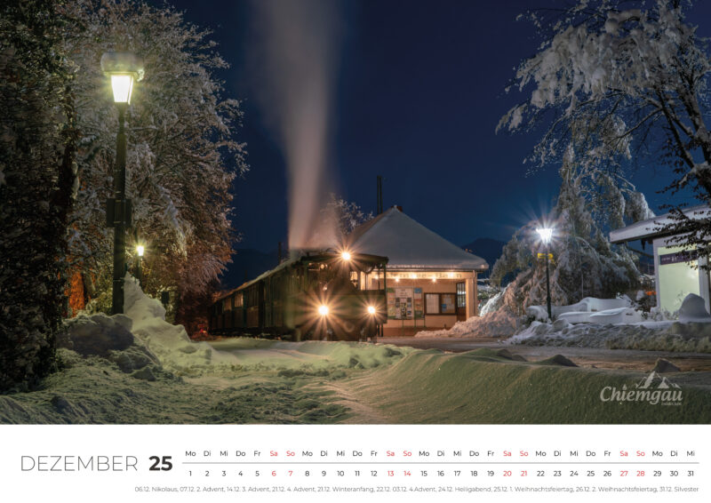 CHIEMGAU WANDKALENDER 2025 14