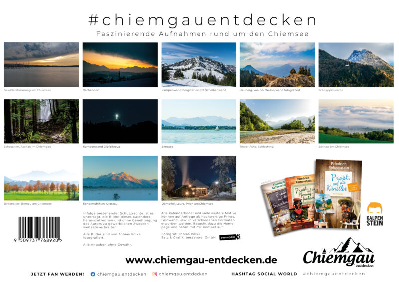 CHIEMGAU WANDKALENDER 2025 15