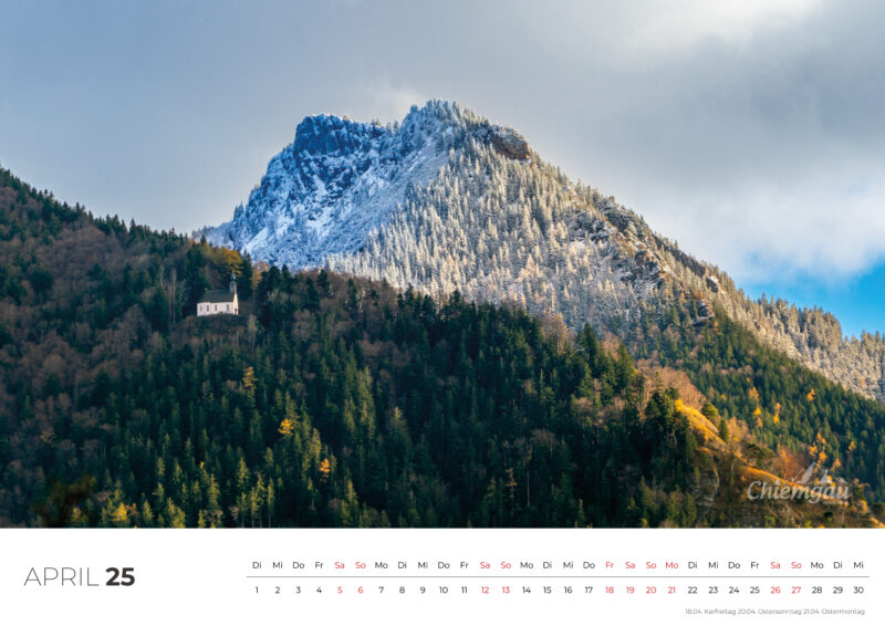 CHIEMGAU WANDKALENDER 2025 5